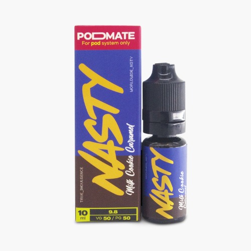 [Nasty] 파드메이트 밀크쿠키카라멜 10ML 입호흡 9.8MG - 스모크밤 - 전자담배 액상 사이트
